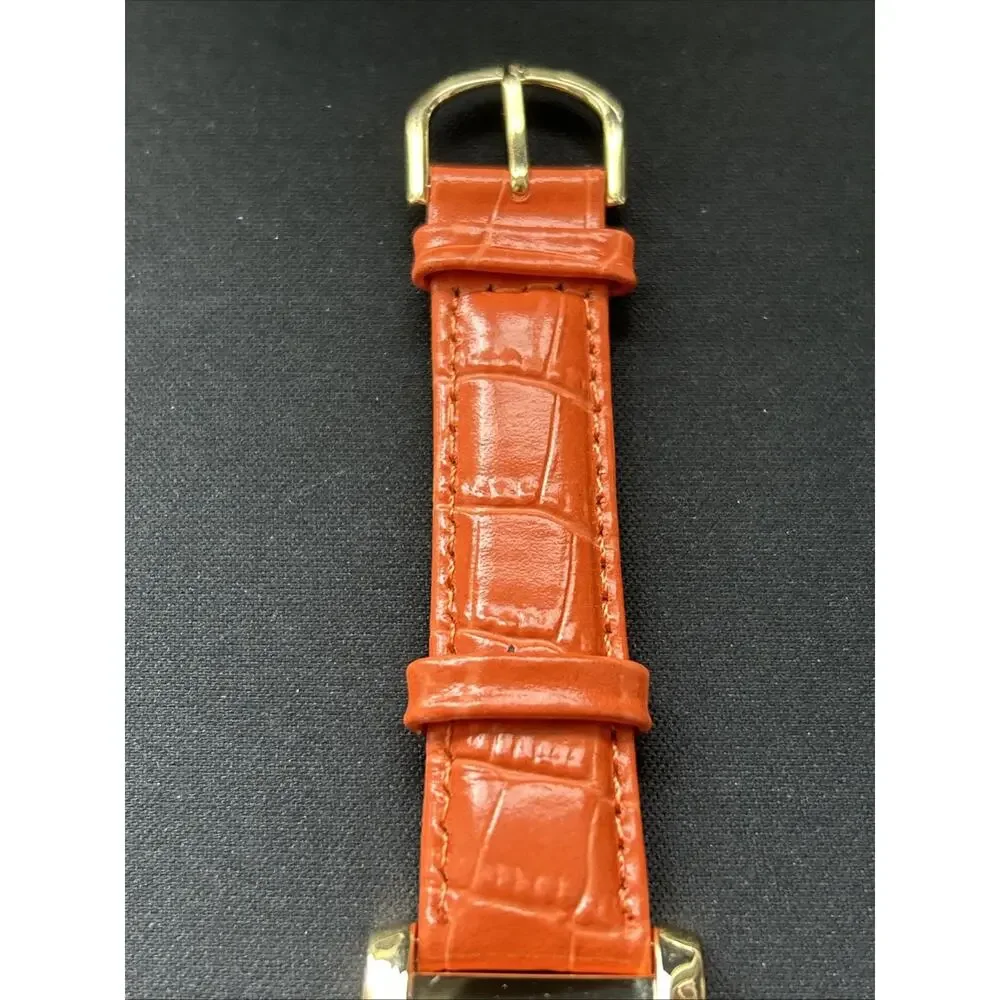 Gossip Gold Tone Orange Band Women’s Quartz Watch